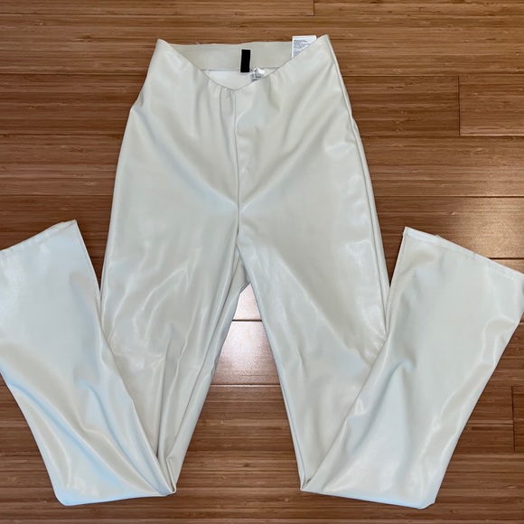 H&M Pants & Jumpsuits Hm Vegan Leather Pants Poshmark